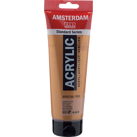 Acrylique amsterdam  or foncé - 250ml