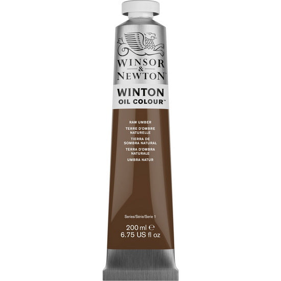 Winton oil - 200ml - raw umber - s1