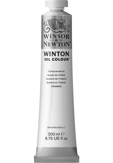 Winton oil - 200ml - titanium white - s1