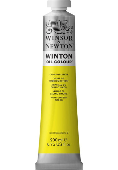 Huile winton - 200ml - jaune de cadmium citron - s2