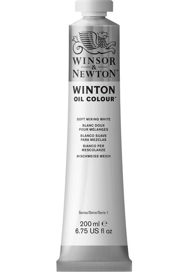 Winton oil - 200ml - soft mixing white - s1