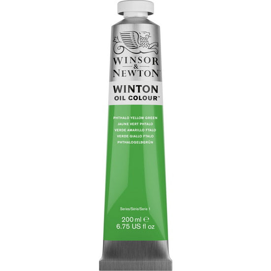 Winton oil - 200ml - phthalo yellow green - s1