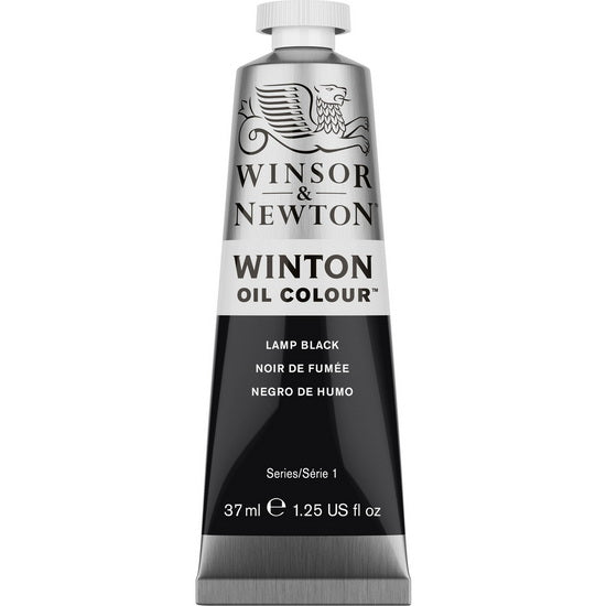 Winton oil - 37ml - lamp black - s1