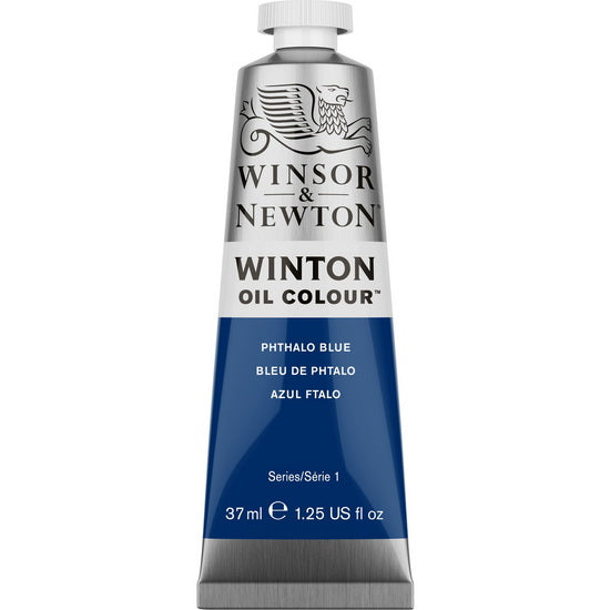 Winton oil - 37ml - phthalo blue - s1