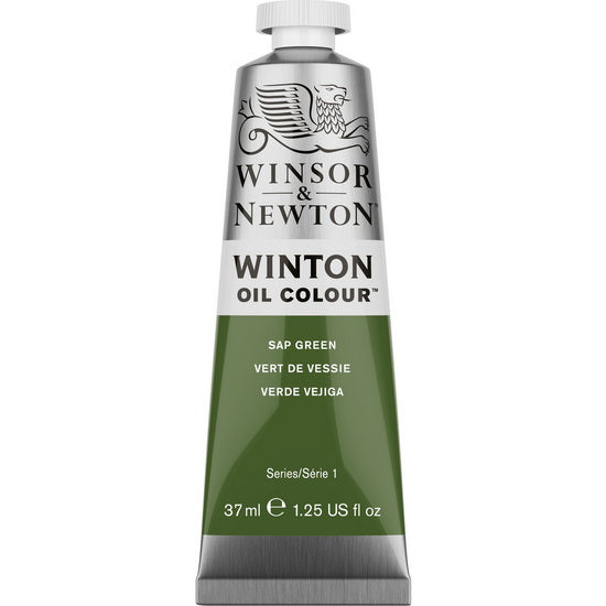 Winton oil - 37ml - sap green - s1
