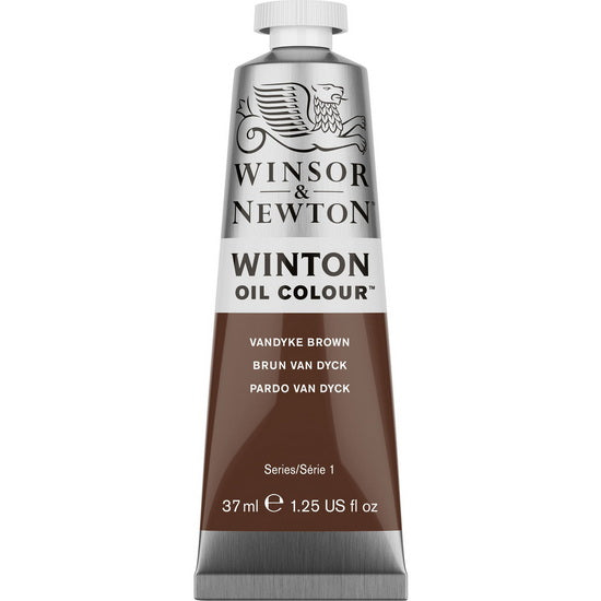 Huile winton - 37ml - brun van dyck - s1