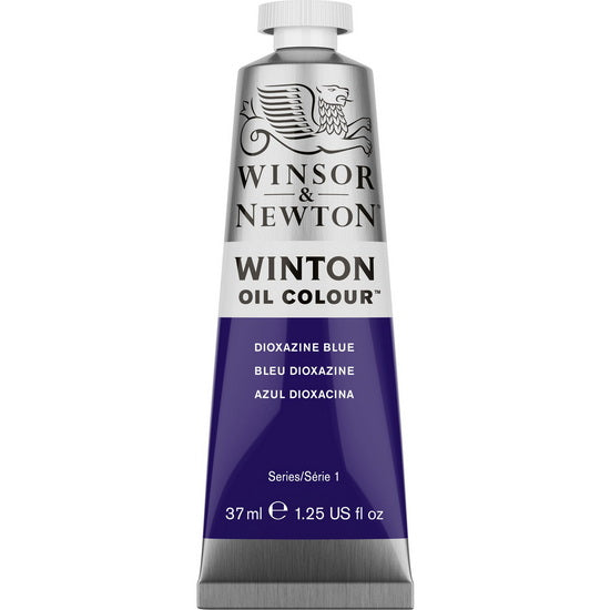 Winton oil - 37ml - dioxazine blue - s1