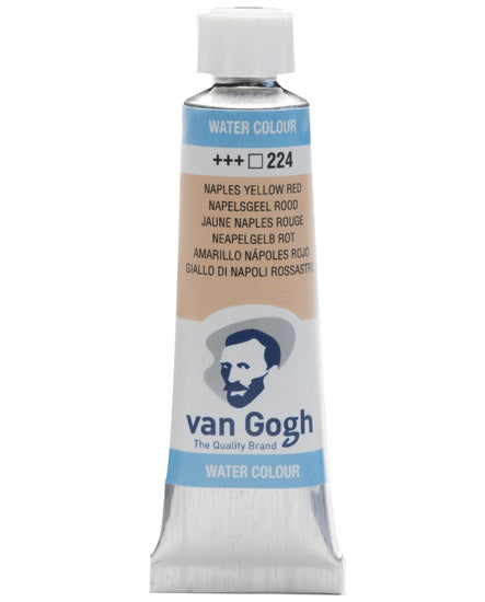 Aquarelle van gogh jaune de naples rouge - 10ml série 1