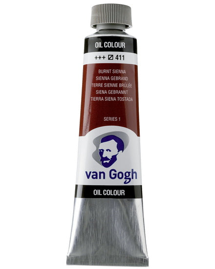 Huile van gogh  terre de sienne brûlée - 40ml série 1