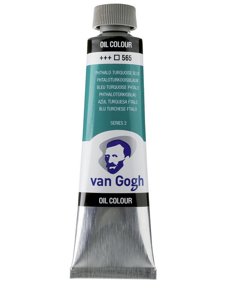 Van Gogh Oil  Phthalo Turquoise Blue -40ML Series 2