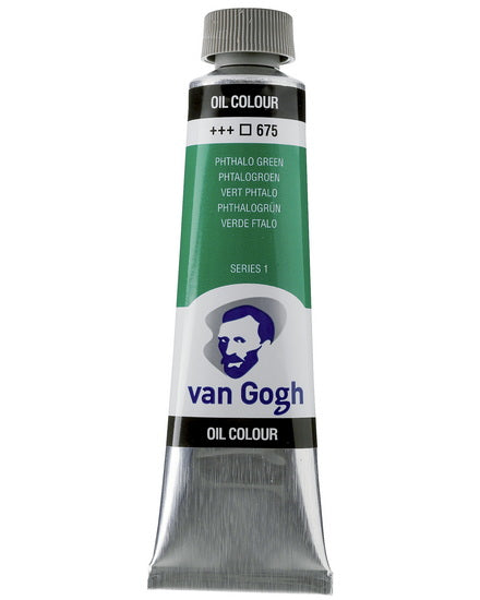 Huile van gogh  vert phtalo - 40ml série 1