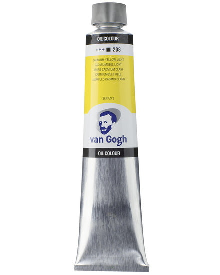 Huile van gogh  jaune cadmium clair - 200ml série 2