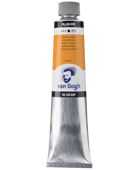 Huile van gogh  orange cadmium - 200ml série 2