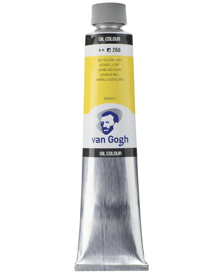Huile van gogh  jaune azo clair - 200ml série 1