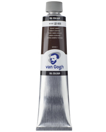 Huile van gogh  terre d'ombre brûlée - 200ml série 1