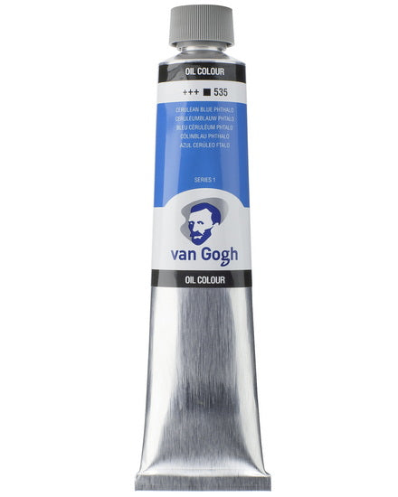 Huile van gogh  bleu céruléum phtalo - 200ml série 1