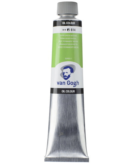 Huile van gogh  vert permanent moyen - 200ml série 1