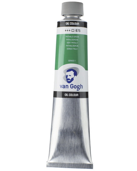 Huile van gogh  vert phtalo - 200ml série 1