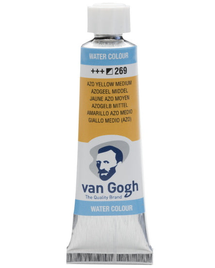Aquarelle van gogh jaune azo - 10ml moyen