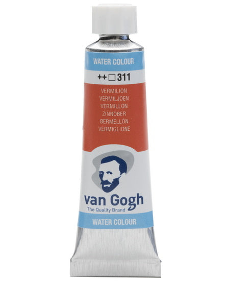 Van Gogh Watercolour  Vermilion - 10ML - 40ML Series1