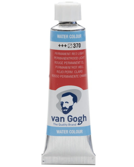 Van Gogh Watercolour  Permanent Red Light - 10ML - 40ML Series1