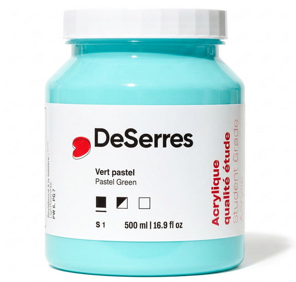 Student Acrylic Pastel Green - 500ml