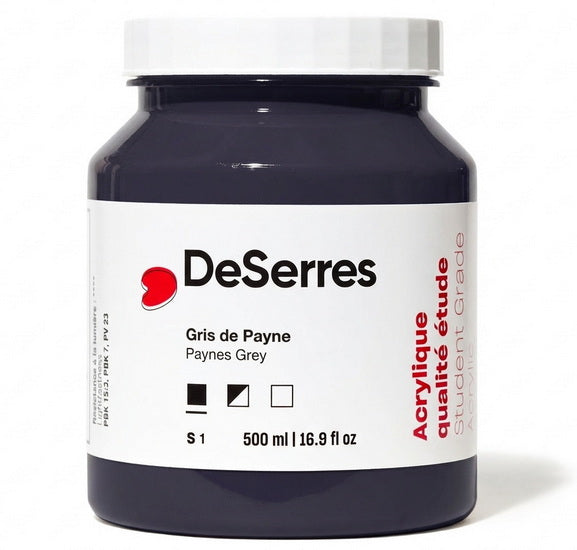 Student Acrylic Paynes Grey - 500ml