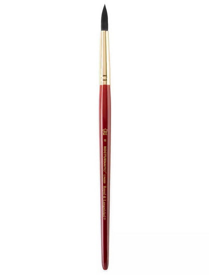Nocturna Brush Short Handle Round #10