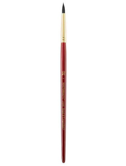 Nocturna Brush Short Handle Round #6