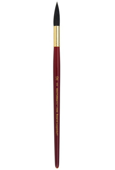 Nocturna Brush Short Handle Round Wash Small
