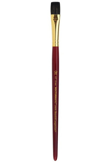 Nocturna Brush Short Handle Wash 1/2"