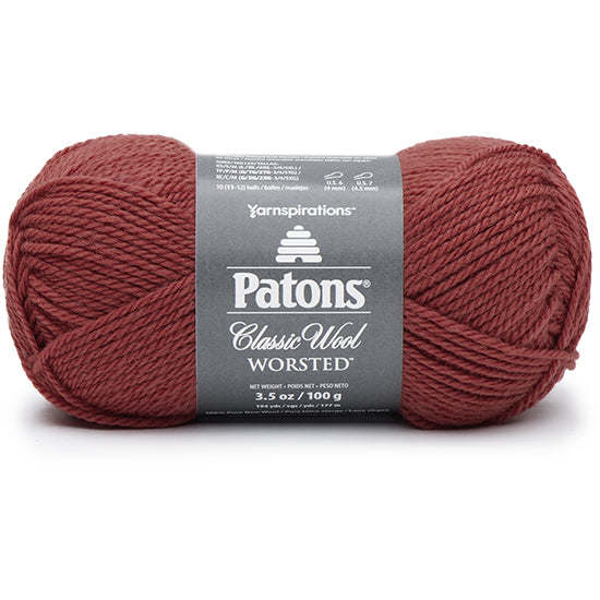 Classic wool yarn #4 - 100g - scarlet