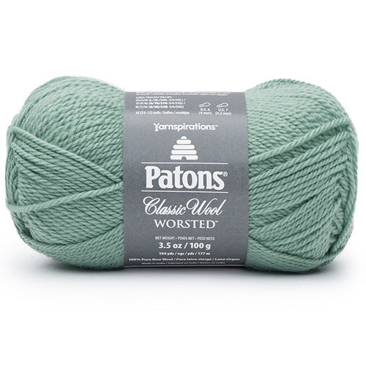 Classic wool yarn #4 - 100g - basil