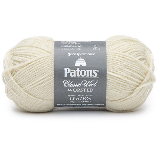 Classic wool yarn #4 - 100g - aran