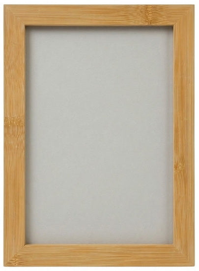 Cadre photo en bambou naturel - 3x4po