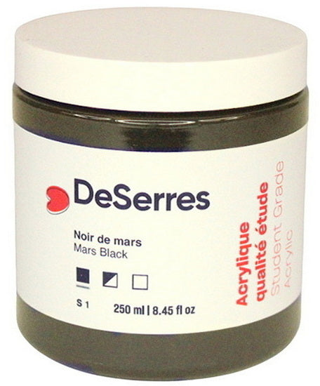 Student Acrylic Mars Black - 250ml