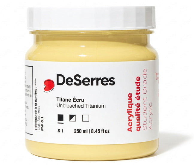 Student Acrylic Unbleached Titanium - 250ml