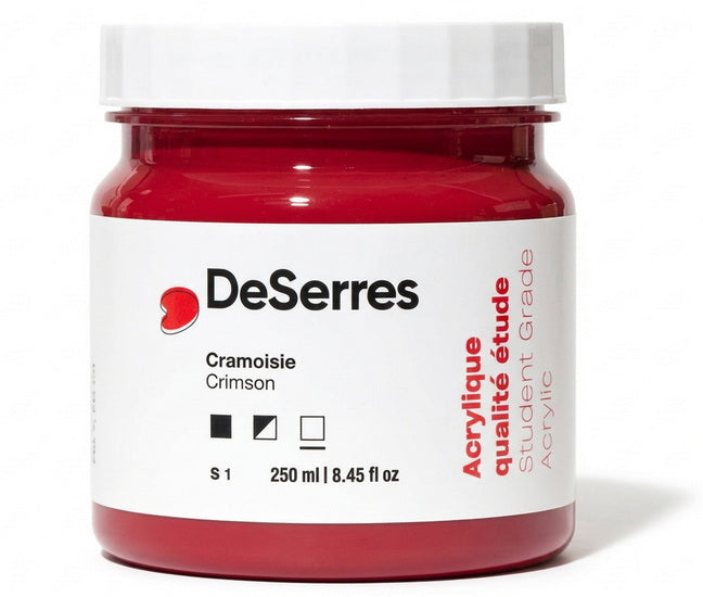 Student Acrylic Crimson - 250ml