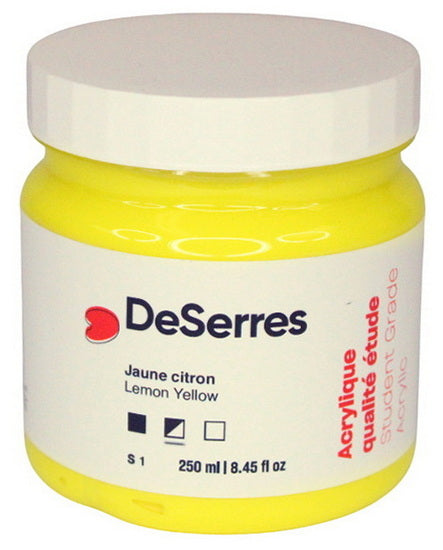Student Acrylic Lemon Yellow - 250ml
