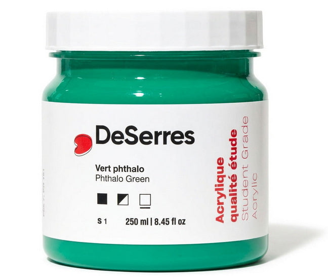Student Acrylic Phthalo Green - 250ml