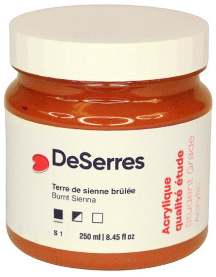 Student Acrylic Burnt Sienna - 250ml