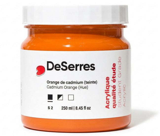 Student Acrylic Cadmium Orange Hue - 250ml