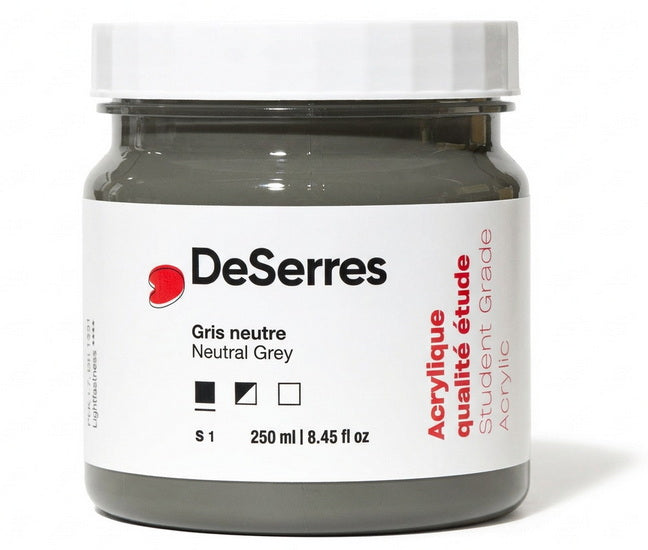 Student Acrylic Neutral Grey - 250ml
