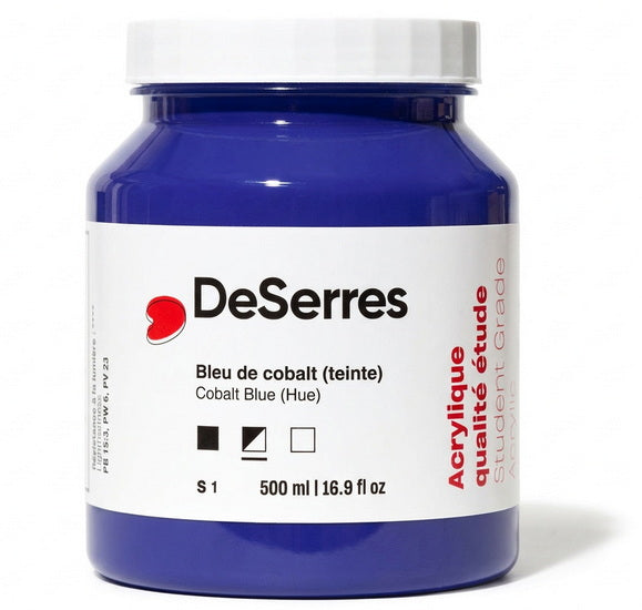 Student Acrylic Cobalt Blue Hue - 500ml