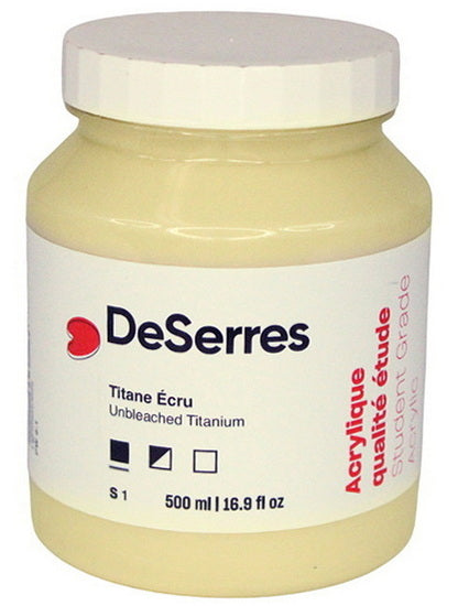 Student Acrylic Unbleached Titanium - 500ml