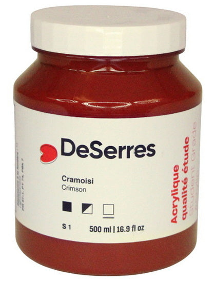 Student Acrylic Crimson - 500ml