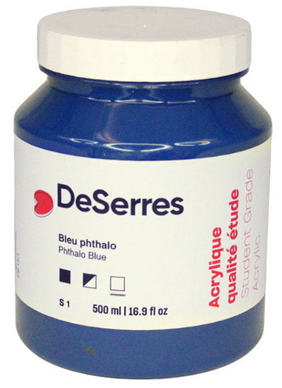 Student Acrylic Phthalo Blue - 500ml