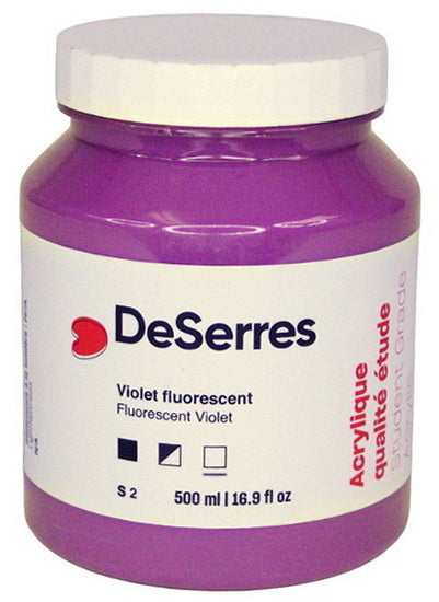 Student Acrylic Fluorescent Violet - 500ml