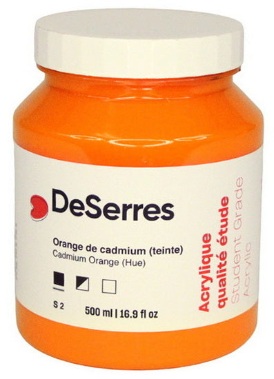 Student Acrylic Cadmium Orange Hue - 500ml