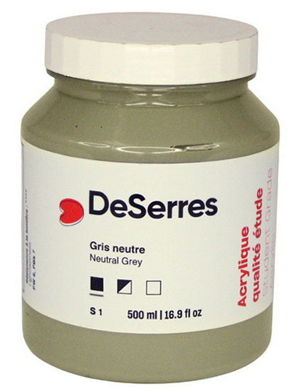 Student Acrylic Neutral Grey - 500ml